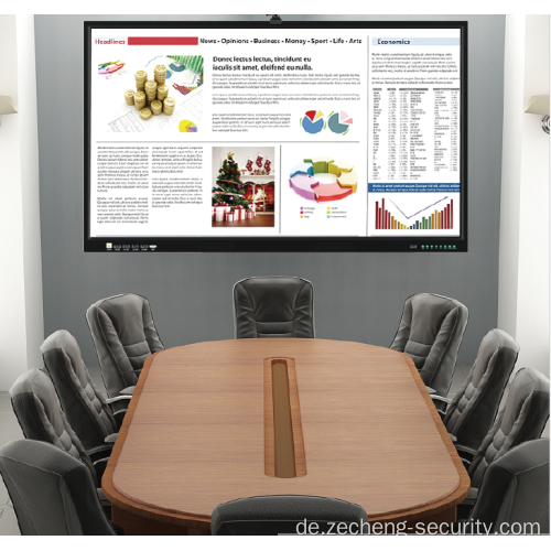 85-Zoll-interaktives Multi-Touch-Smart-Whiteboard